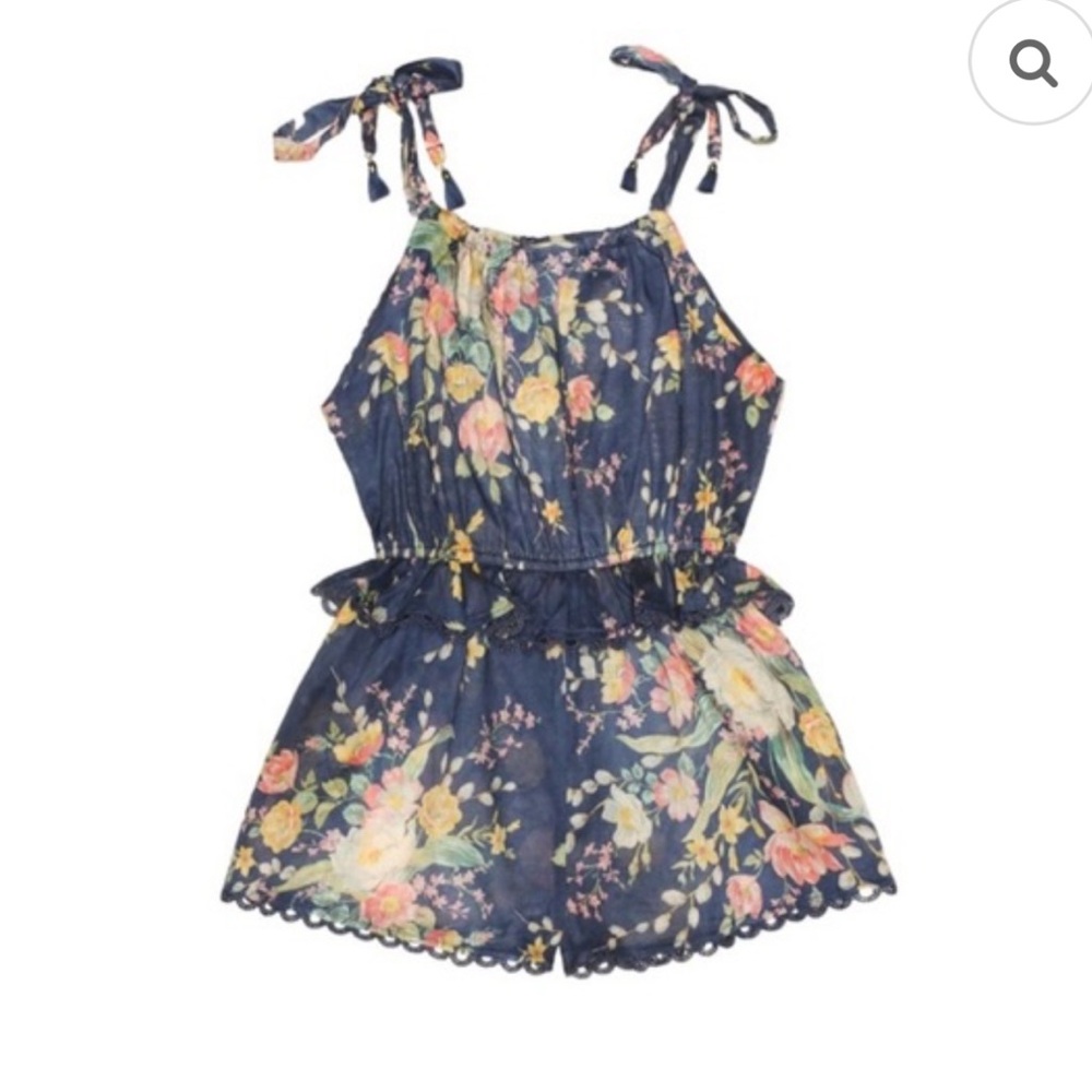 Floral Kids Romper
